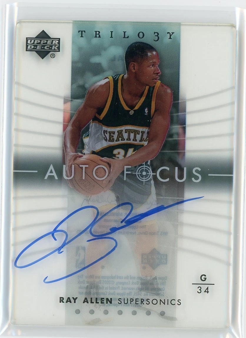 Ray Allen Original Basketball Trading Cards Sports 2004-05 Season