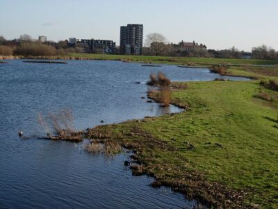 Foto 6x4 Reservoir Lagune London Feuchtgebiet Zentrum Barnes diese Lagune prov c2007