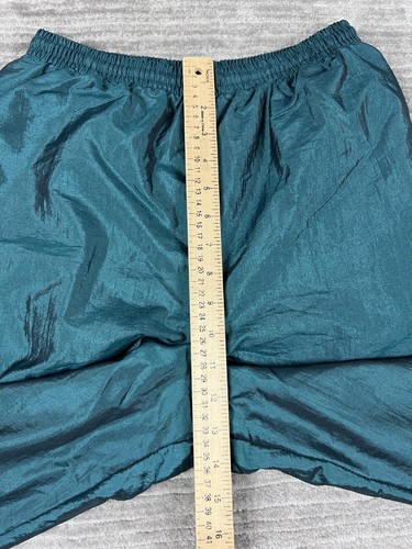 Vintage Westbound Pants Womens Petite Small Green Windbreaker Nylon Lined 90s - Picture 6 of 12
