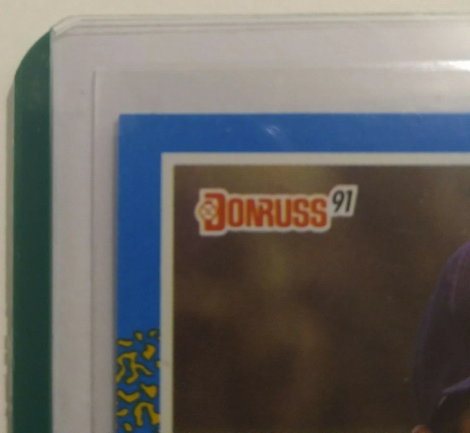 KEVIN MORTON Donruss 1991 #37 RATED ROOKIE No (.) ERROR - "Pack fresh" Mint Card - Image 4 of 4