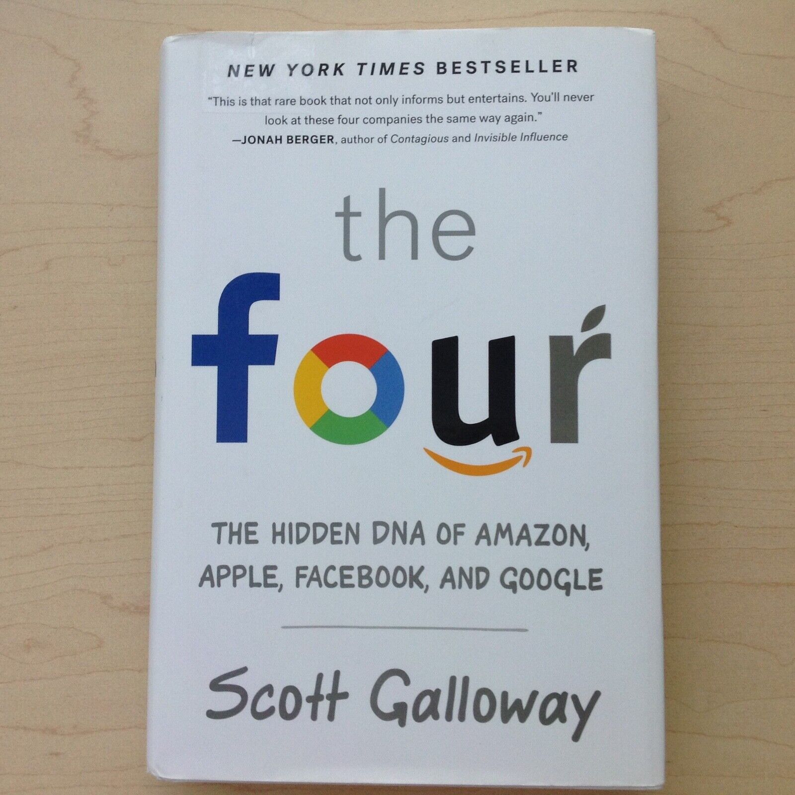 The Four: The Hidden DNA of , Apple, Facebook, and Google:  9780735213654: Galloway, Scott: Books 