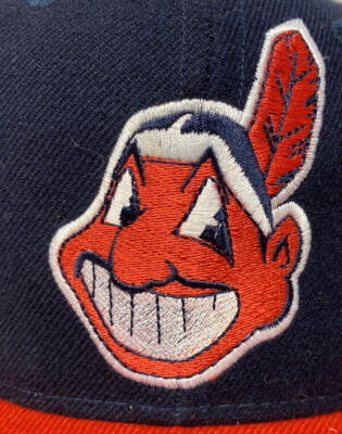 MLB Indians team 90’s cap Cleveland Indians 90's Wahoo 1997 World Series New Era