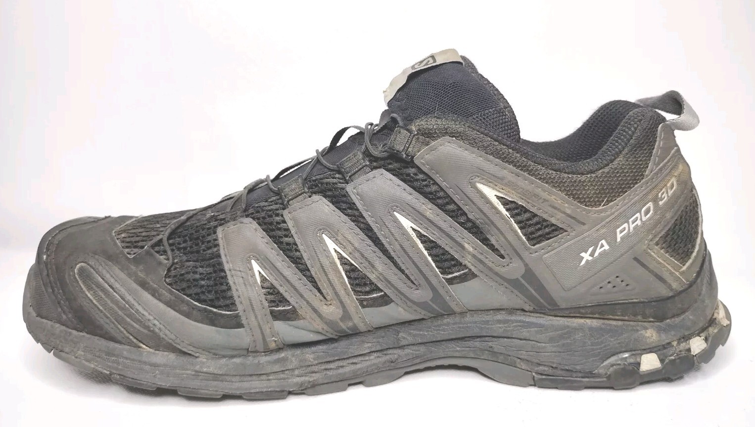 Salomon XA Pro 3D da uomo taglia 12 5 US nero abbigliamento attivo outdoor trail running escursionismo