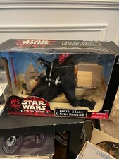 NEW Star Wars Episode 1 - Darth Maul & Sith Speeder Toy Collectible