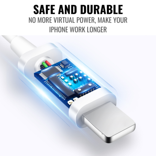 5-Pack USB Fast Charger Cable Charging Cord For iPhone 5 7 8 10 11 12 13 14 - Picture 5 of 7