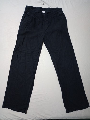Old Navy Womens stretch pull on black sweatpants w/ pockets, Sz S Comfy