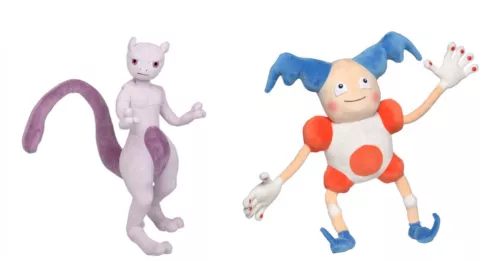 Pokemon Figurine en Peluche (30cm) Mewtwo Pantimos Animaux en Peluche Animal