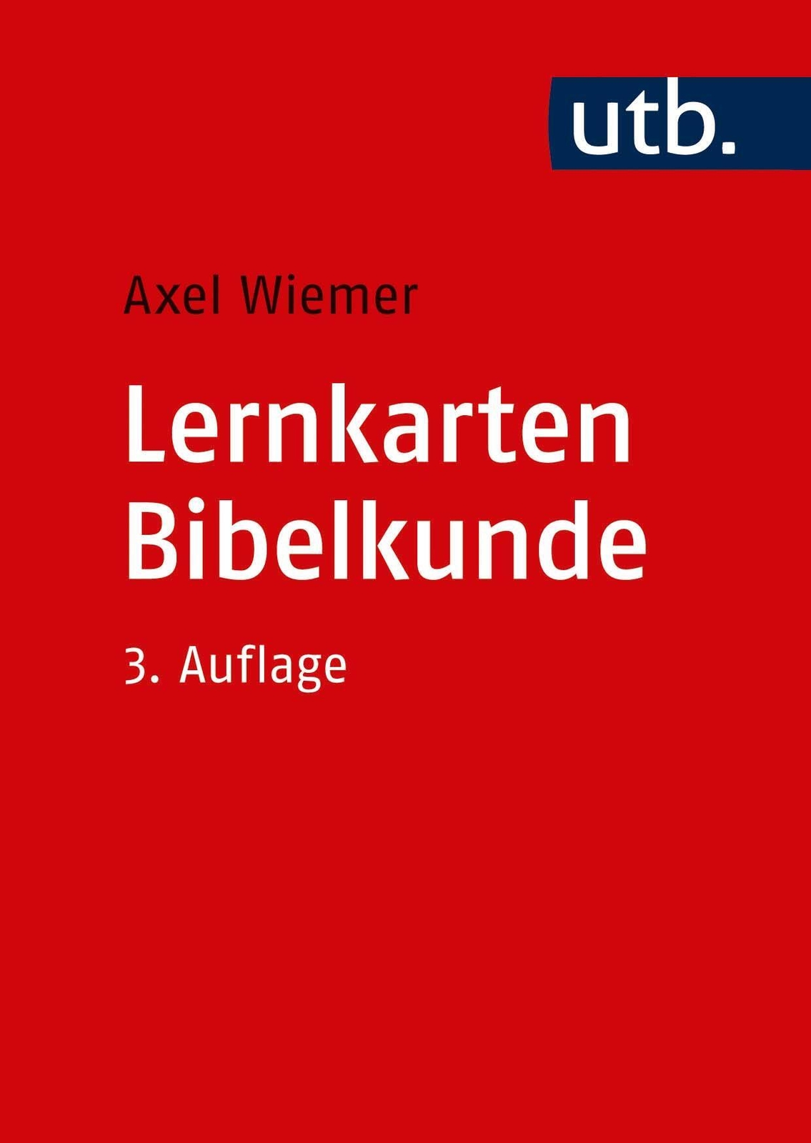 Thumbnail - Axel Wiemer | Lernkarten Bibelkunde | Taschenbuch | Deutsch (2018) |