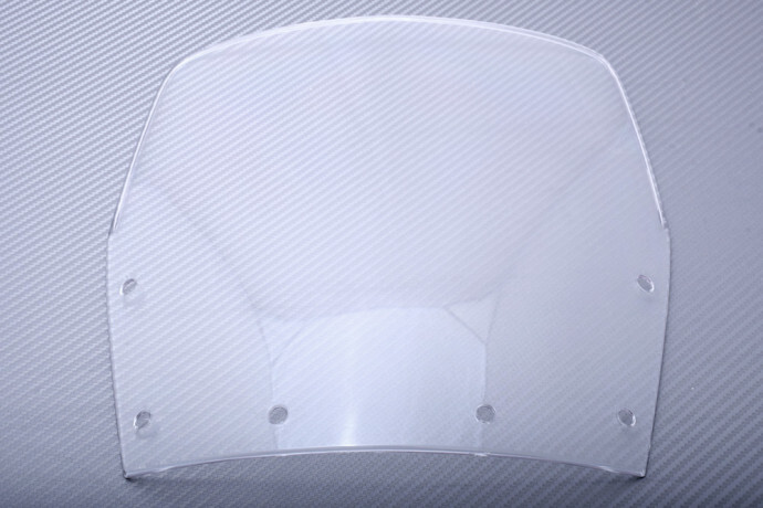 Bulle anti-vibrations transparente en PVC pour KAWASAKI Ninja 250 R