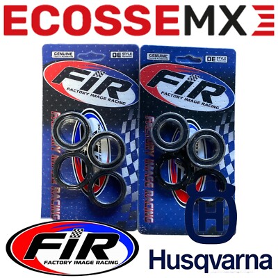 HUSQVARNA FX350 FIR RADLAGERSATZ VORNE & HINTEN 2017-2022 FACTORY RACING