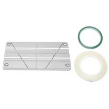 Secure Tape Splicing Set Aluminum Alloy Block Reel to Reel Cassettes Tape Media