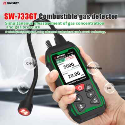 HT601A HT601B Gas Leak Tester Combustible Natural Detector Gas Pipe Leakage