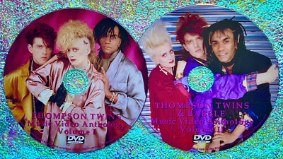 Thompson Twins and Babble The Music Video Anthology and Live 1982-1993 2 DVD Set