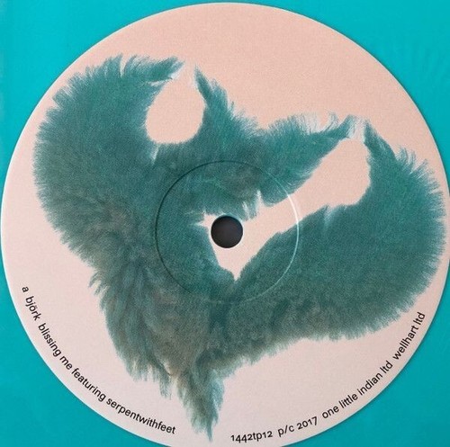Björk Blissing Me Maxisingle 12" UK 2018 vinilo aqua color - Picture 5 of 6