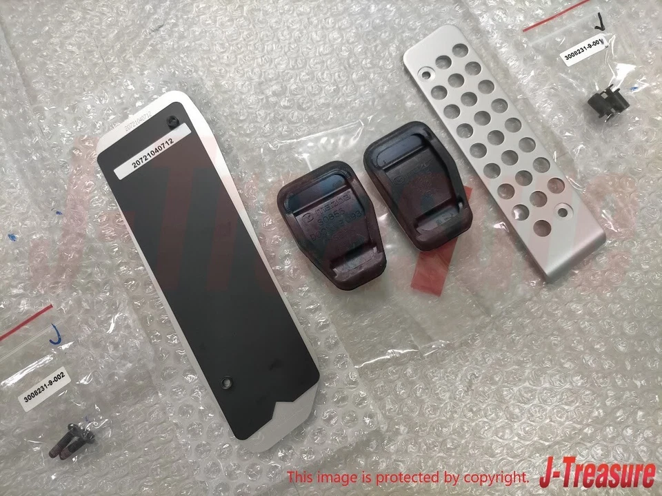 MAZDA MX-5 MX5 MIATA ND ROADSTER ND5RC Genuine Aluminum Pedal & Footrest Set OEM - Изображение 3 из 4