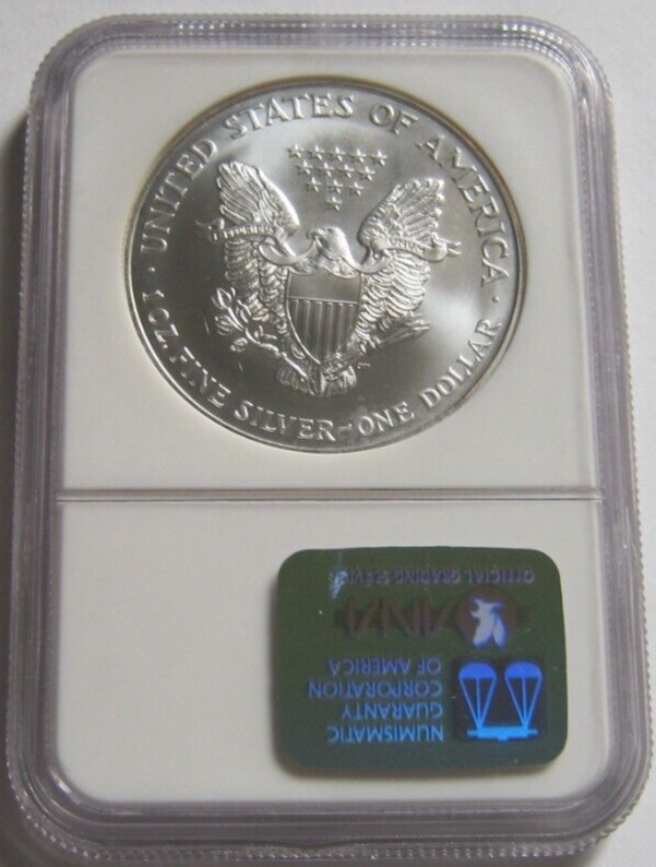 2001 NGC MS69 *Ultra-Rare 9-11-01 WTC Ground Zero Recovery AMERICAN ...