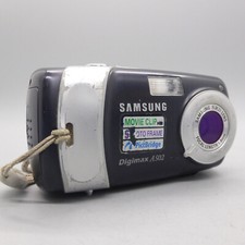 Samsung Digital Camera Digimax A502 5.0MP Blue Tested