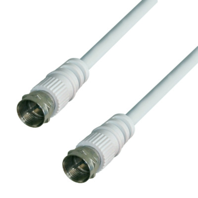 TV Antennenkabel Koaxkabel RG6 Koax Stecker / Koax Stecker 1-50 Meter - Foto 9