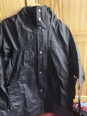 Nudie Jeans resin coated cotton jacket rare vintage M UK