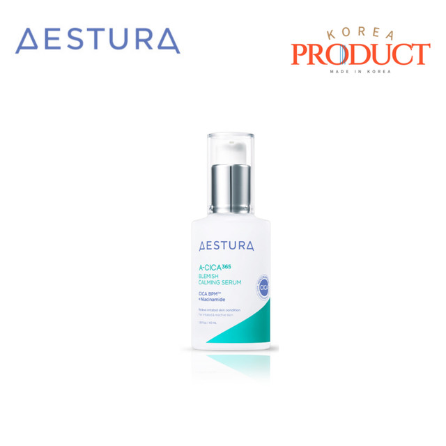 AESTURA A-Cica 365 Blemish Calming Serum 40ml brightens post-blemish marks