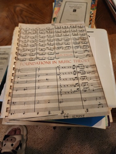 Foundations in Music Theory by Leon Dallin, Long Beach State 1962