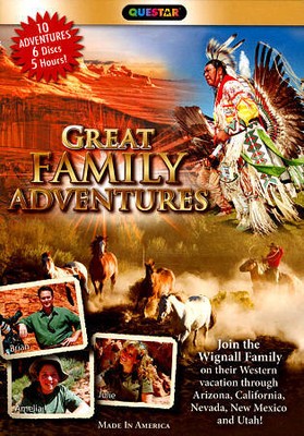 GREAT FAMILY ADVENTURES IN THE WEST NEW DVD