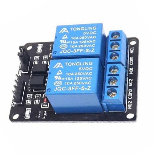 Neuf Ru 5V 2-Channel Relais Board Module Optocoupleur LED pour Arduino ...