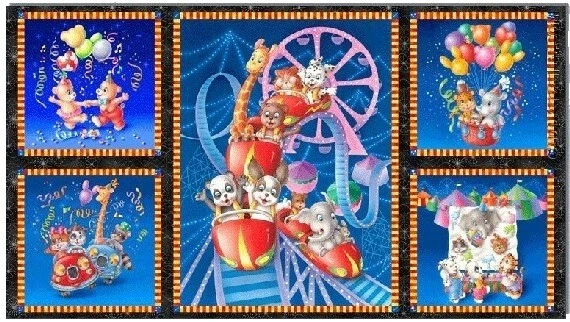 Géneros artesanales de algodón de circo