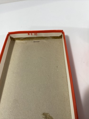 Nike Box Vintage Empty BOX Orange 1980's EMPTY BOX - Picture 11 of 11