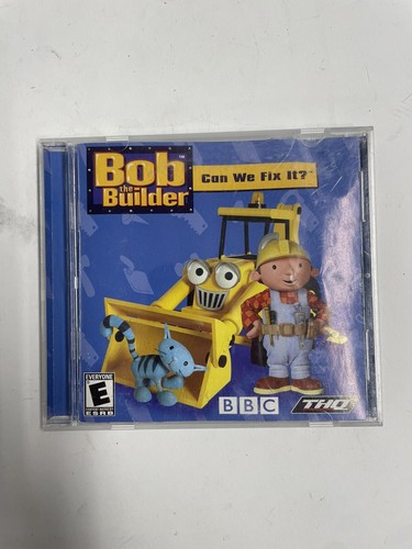 BOB THE BUILDER Can We Fix It CD Rom PC Game THQ BBC HIT Ent 2001 ...
