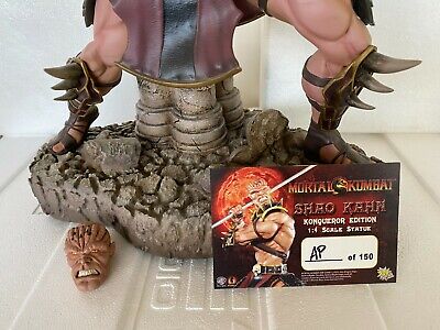 Mortal Kombat Shao Kahn Statue by Pop Culture Shock