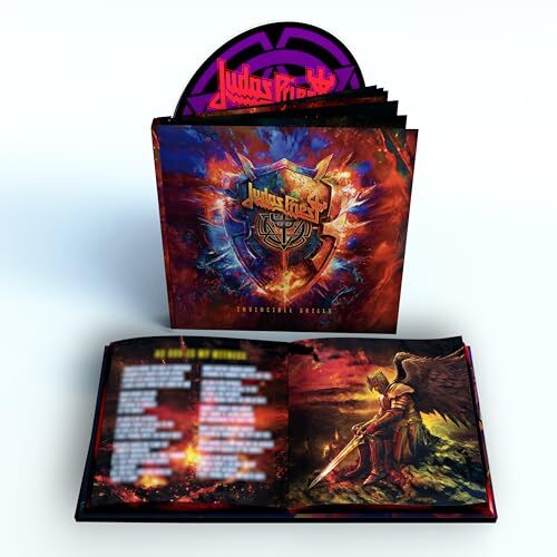JUDAS PRIEST INVINCIBLE SHIELD DELUXE HARDCOVER EDITION JAPAN BLU-SPEC CD