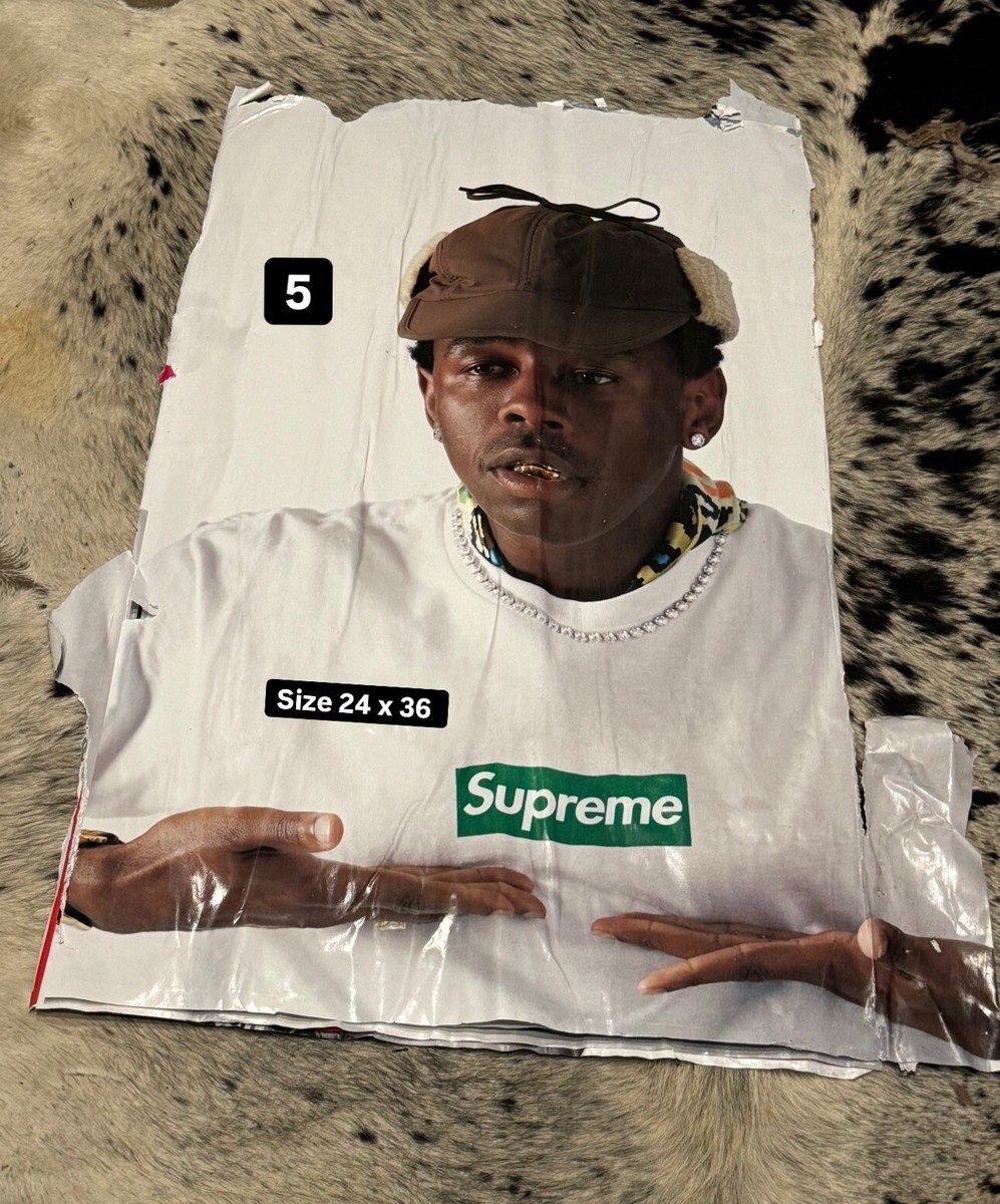 Supreme Tyler the Creator Poster (FW24) - New York City Supreme Tyler the Creator Poster (FW24) - New York City