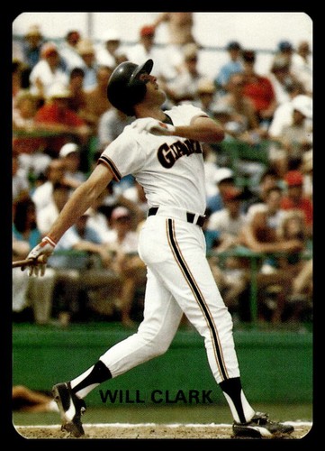 Will Clark 1986 Broder (unlicensed) #37 San Francisco Giants RC Baseball Card