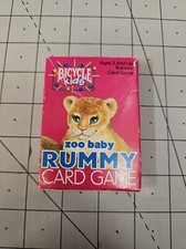 Bicycle kids Zoo Baby Rummy Vintage Retro Card Game