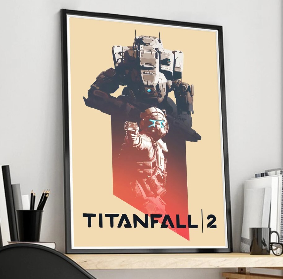 PS4 TITANALL2  非売品ゲームポスター PS4 TITANALL2 非売品ゲームポスター Titanfall 2 (PS4
