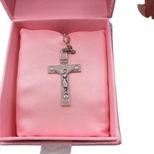 My First Rosary Beads Baby Girl Pink With Box Christianity Gift Baby