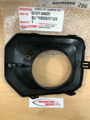 16-23 TACOMA RIGHT FOG LIGHT LAMP BEZEL STANDARD 52127-04020