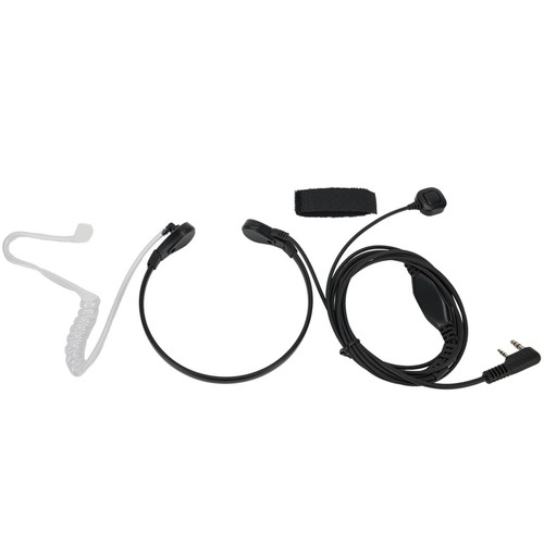 Throat Mic Earpiece Headset Finger PTT For Baofeng UV5R/888s Radio Walkie Talkie - Picture 9 of 12