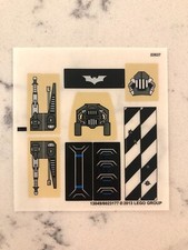 LEGO STICKER SHEET for 76001 The Bat vs. Bane: Tumbler Chase, New  Genuine 