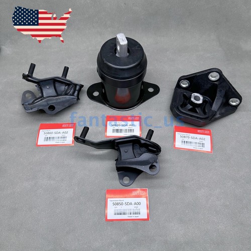 OEM Engine Motor & Trans Mount Set 6PCS (Automatic) For 03-07 Honda Accord 2.4L - Picture 5 of 7