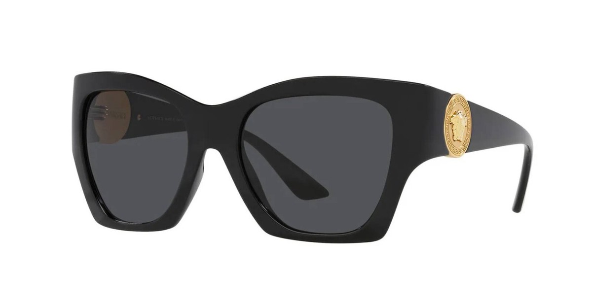 Versace VE 4452 Black/Gray (GB1/87) Sunglasses | eBay display picture 2