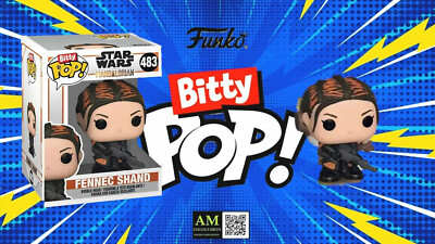 FUNKO BITTY POP - STAR WARS MANDALORIAN - #483 FENNEC SHAND  MINI FIGUR