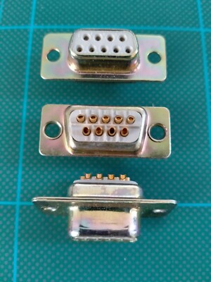 Sub-D Db9 Pin Buchse RS232 RS 233 RS 485 Lötlöffel Typ