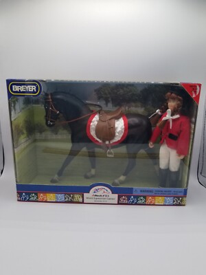 2010 Breyer World Equestrian Games Classic Jumping Set 9126 WEG Alltech FEI Girl