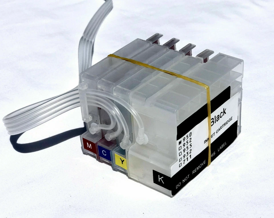 Empty CISS Compatible Alternative For HP Officejet Pro 8600 8100 CISS 950 951 - Image 3 of 4