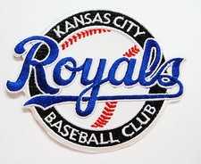 LOT OF (1) MLB KANSAS CITY ROYALS BASEBALL CLUB EMBROIDERED PATCH ITEM # 45