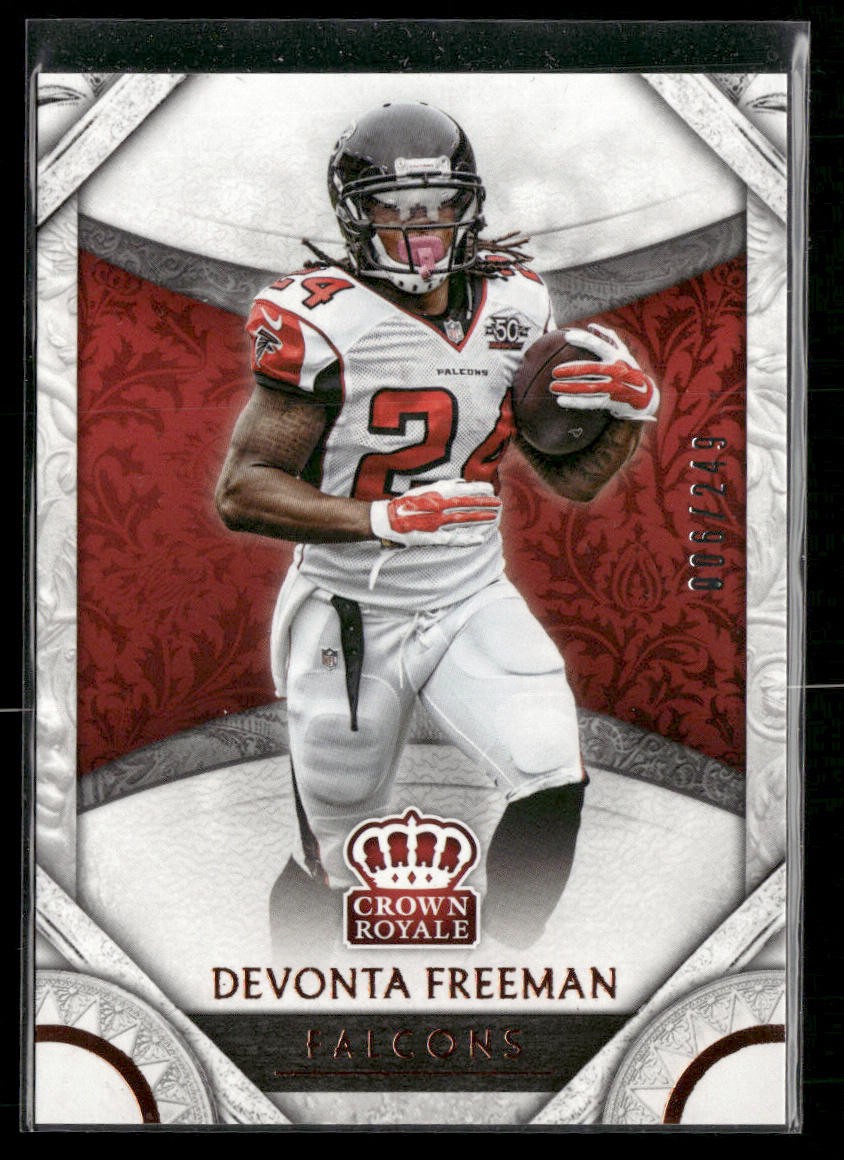 2016 Panini Crown Royale #39 Devonta Freeman Bronze #/249