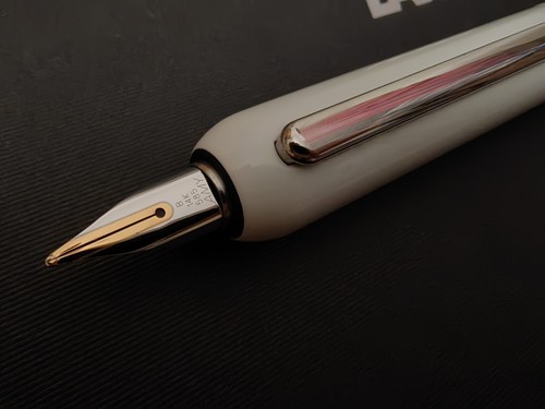 Lamy Füllfederhalter dialog 3 Weiß Neuwertig Feder B 585 - Bild 4 von 7