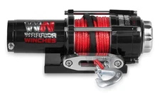 Warrior Winches Ninja 3,500lb 12v Electric ATV UTV Trailer Winch Synthetic Rope